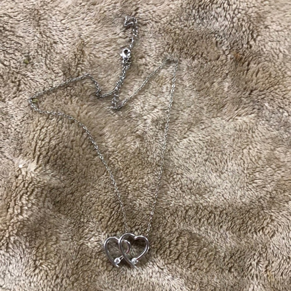 Heart pendant necklace 💜❤️